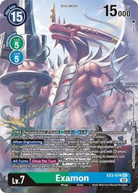 Examon (Alternate Art) (EX3-074 SEC) [Draconic Roar]