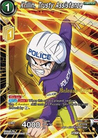 Krillin, Trusty Assistance (Fighter's Ambition Holiday Pack) (BT19-105) [Tournament Promotion Cards]
