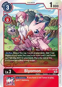 Biyomon (BT11-007 R) [Dimensional Phase]