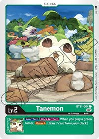 Tanemon (BT11-004 C) [Dimensional Phase]