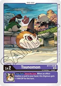 Tsunomon (BT11-006 C) [Dimensional Phase]