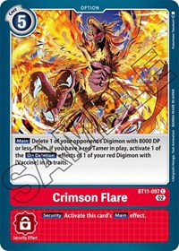 Crimson Flare (BT11-097 C) [Dimensional Phase]