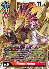 Phoenixmon (BT11-016 SR) [Dimensional Phase]
