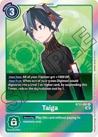 Taiga (BT11-091 R) [Dimensional Phase]