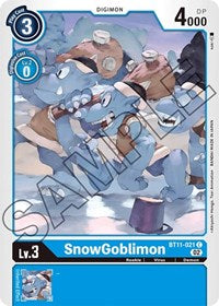 SnowGoblimon (BT11-021 C) [Dimensional Phase]
