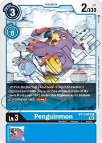 Penguinmon (BT11-024 C) [Dimensional Phase]