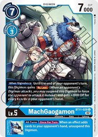 MachGaogamon (BT11-028 U) [Dimensional Phase]