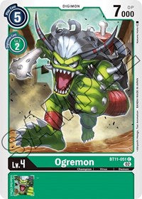 Ogremon (BT11-051 C) [Dimensional Phase]