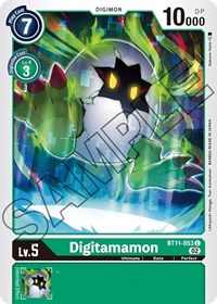 Digitamamon (BT11-053 C) [Dimensional Phase]