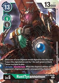 RustTyrannomon (BT11-059 R) [Dimensional Phase]