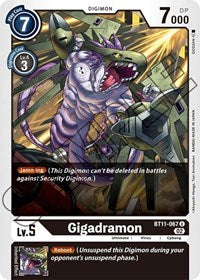 Gigadramon (BT11-067 U) [Dimensional Phase]