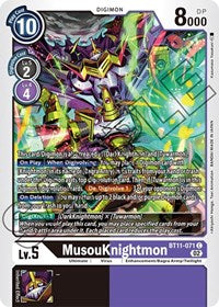 MusouKnightmon (BT11-071 C) [Dimensional Phase]