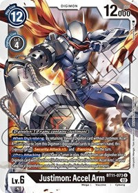 Justimon: Accel Arm (BT11-073 U) [Dimensional Phase]