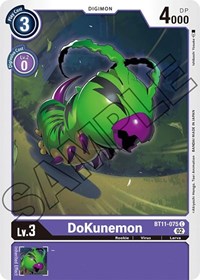 DoKunemon (BT11-075 C) [Dimensional Phase]