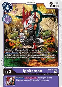 Ignitemon (BT11-076 U) [Dimensional Phase]