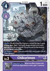 Chikurimon (BT11-077 U) [Dimensional Phase]