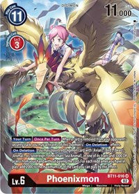 Phoenixmon (Alternate Art) (BT11-016 SR) [Dimensional Phase]