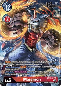 Marsmon (Alternate Art) (BT11-017 SR) [Dimensional Phase]