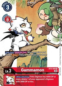 Gammamon (Digimon Illustration Competition Pack 2022) (BT8-008 R) [Dimensional Phase]