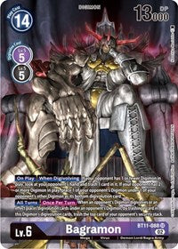 Bagramon (Alternate Art) (BT11-088 SR) [Dimensional Phase]