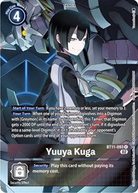 Yuuya Kuga (Alternate Art) (BT11-093 R) [Dimensional Phase]