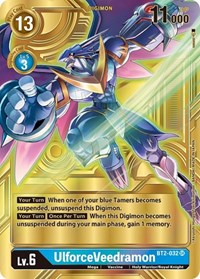 UlforceVeedramon - BT2-032 (Alternate Art) (BT2-032 SR) [Dimensional Phase]