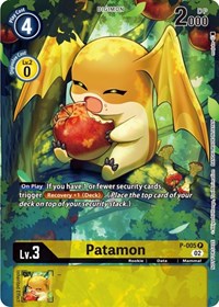 Patamon (Digimon Illustration Competition Pack 2022) (P-005 P) [Dimensional Phase]