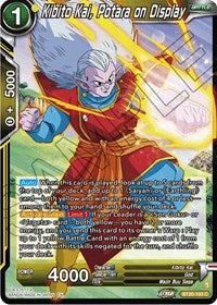 Kibito Kai, Potara on Display (BT20-103) [Power Absorbed]