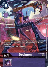 Devimon (Digimon Illustration Competition Pack 2022) (ST6-08 U) [Dimensional Phase]