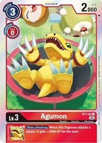 Agumon (Official Tournament Pack Vol.8) (ST7-02 C) [Starter Deck 07: Gallantmon]