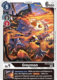 Greymon (Winner Pack Dimensional Phase) (BT8-064 C) [New Awakening]