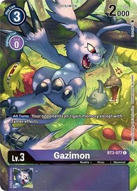 Gazimon (Alternate Art) (BT3-077 C) [Dimensional Phase]