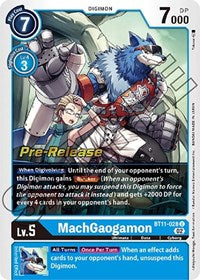 MachGaogamon (BT11-028 U) [Dimensional Phase Pre-Release Cards]