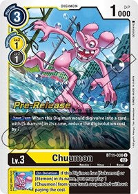Chuumon (BT11-036 U) [Dimensional Phase Pre-Release Cards]