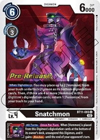 Snatchmon (BT11-065 U) [Dimensional Phase Pre-Release Cards]