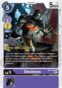 Devimon (BT11-080 U) [Dimensional Phase Pre-Release Cards]