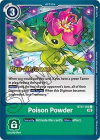 Poison Powder (BT11-103 U) [Dimensional Phase Pre-Release Cards]