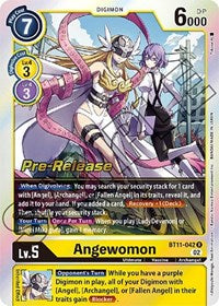 Angewomon (BT11-042 R) [Dimensional Phase Pre-Release Cards]
