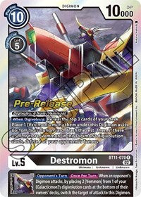 Destromon (BT11-070 R) [Dimensional Phase Pre-Release Cards]