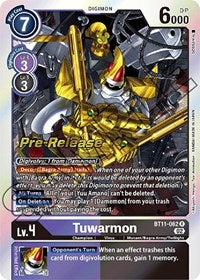 Tuwarmon (BT11-082 R) [Dimensional Phase Pre-Release Cards]