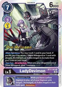 LadyDevimon (BT11-083 R) [Dimensional Phase Pre-Release Cards]