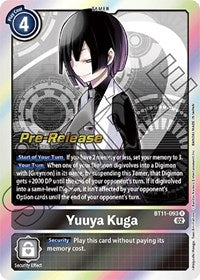 Yuuya Kuga (BT11-093 R) [Dimensional Phase Pre-Release Cards]