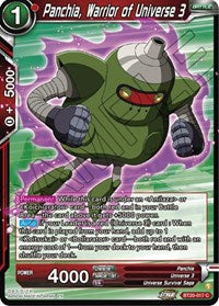 Panchia, Warrior of Universe 3 (BT20-017) [Power Absorbed]