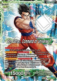 Son Gohan // Son Gohan, Command of Universe 7 (SD21-01) [Power Absorbed]
