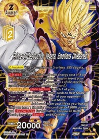 Prince of Destruction Vegeta, Emotions Unleashed (SD22-02) [Power Absorbed]