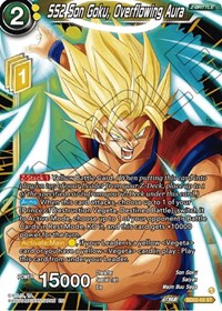 SS2 Son Goku, Overflowing Aura (SD22-03) [Power Absorbed]