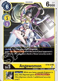 Angewomon (Tamer Goods Set Angewomon & LadyDevimon) (ST10-05 R) [Starter Deck 10: Parallel World Tactician]