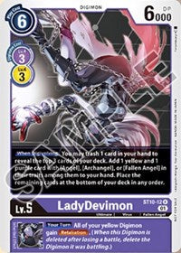 LadyDevimon (Tamer Goods Set Angewomon & LadyDevimon) (ST10-12 R) [Starter Deck 10: Parallel World Tactician]