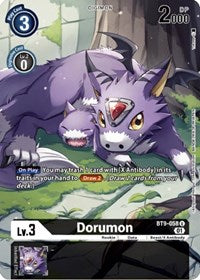 Dorumon (Digimon Royal Knights Card Set) (BT9-058 U) [X Record]