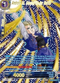 Android 18, Gearing Up for Battle (Gold-Stamped) (BT20-042) [Power Absorbed]